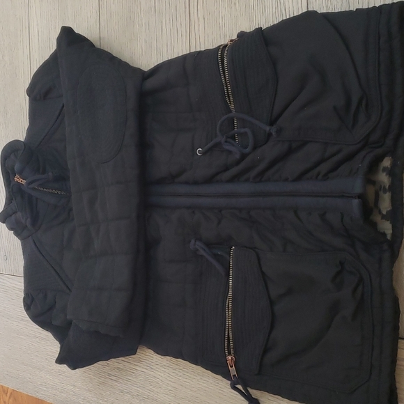 Wilfred Quilted Black Jacket - Picture 1 of 8